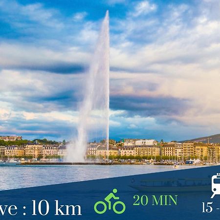 Homey Wild - Proche Gare Et Tram - Proche Centre - Balcon Prive - Parking Prive - Wifi Gratuit Annemasse Ngoại thất bức ảnh